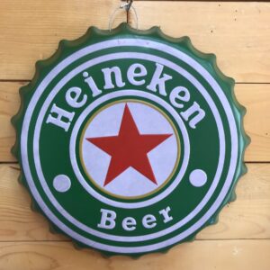 Chapa heineken dos